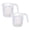 Z2pcs-B3, variant on Mohdy Thickened Plastic Measuring Cup a (1000Ml)Graduated Water Cup Oil Measuring Cup Graduated Measuring Cup Baking Metering Tool Measuring Tools Liquid Measure Cup with Scale Plastic Measuring Cup