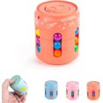 thumbnail image 1 of SHAR Magic Bean Cube Toys, Fidget Magic Cube Decompression Toys Fingertip Magic Cube Handheld Spinning Magic Beans Jigsaw Puzzle Toys Finger Games Stress Relief Iq Puzzle, 1 of 5
