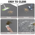 thumbnail image 3 of ZALALOVA Cat Litter Mat, Large 24"x32" Food-Grade Silicone Litter Box Mat for Litter Trapping, Waterproof, Non-slip, Easy to Clean(Grey), 3 of 7