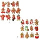 thumbnail image 4 of Bewildely 12 piezas Mini colgantes de árbol de Navidad adornos de dibujos animados hombre árboles de Navidad figuras colgantes juguetes decoración Kits de decoración para fiestas C Bewildely HA008986-01, 4 of 6