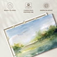 thumbnail image 6 of Elephant Stock Clear Day Wall Art - Horizontal Canvas Wall Art - Living Room Wall Decor - Abstract Canvas - Blue And Gray Decor By Carol Robinson - 39" x 26", 6 of 8