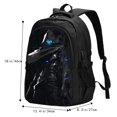 thumbnail image 5 of Valoranta Omen Travel Backpack With Usb Port Stylish Unisex Hiking Backpack Shoulder Bag Laptop Backpack, 5 of 7