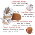 thumbnail image 4 of Infant Baby Girls Boys Sandals Summer Bowknot Crib Shoes Toddler Pu Leather Flower Soft Rubber Sole Dress Flats First Walker Shoes, 4 of 6