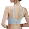 thumbnail image 3 of ZNQHFRE Women’s Wireless Adjustable Anti‑Sagging Bra, Lace Comfy Lifting Underwear For Small Breast White 34, 3 of 5