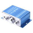 thumbnail image 1 of Mini amplificador automático digital para automóvil Audio de alta fidelidad Música CD DVD MP3 Reproductor FM (azul), 1 of 8