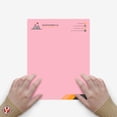 thumbnail image 3 of 8.5 x 11" Pink Color Paper Smooth, for School, Office & Home Supplies, Holiday Crafting, Arts & Crafts | Acid & Lignin Free | Regular 20lb Paper - 100 Sheets, 3 of 6