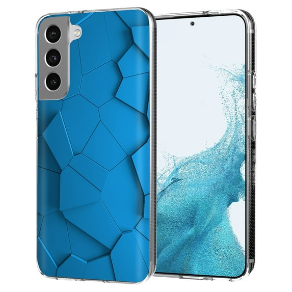 TalkingCase Slim Case Cover Compatible for Samsung Galaxy S22 Plus+ 5G, Geometric Shapes 16 Print, Lightweight,Flexible,Soft, USA