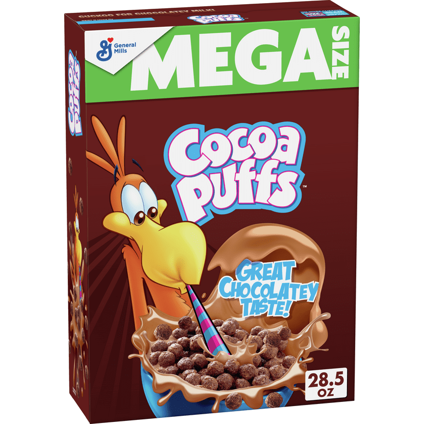 Cocoa Puffs, Chocolate Breakfast Cereal with Whole Grains, Family Size