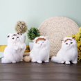thumbnail image 1 of PENGXIANG Simulated Fat Cat Stuff Toy Handicraft Photography Props Home Car Decor Gift, 1 of 8