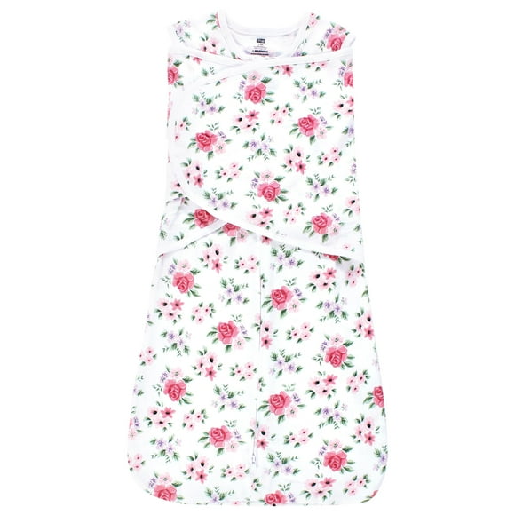 Saco de Dormir Envolvente para Bebé Niña Hudson Baby con Estampado Floral Vintage