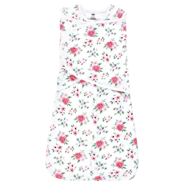 Saco de Dormir Envolvente para Bebé Niña Hudson Baby con Estampado Floral Vintage