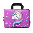 thumbnail image 1 of 15 15.4 15.6 pulgadas Manga portátil Case de bolsas de transporte de protección Neopreno Tote tableta bolso de cuaderno de portátil con mango para hombres (unicornio, 15 "), 1 of 2