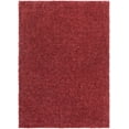 thumbnail image 2 of Well Woven Madison Shag Solid Area Rugs, Red, 2 of 6