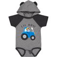 thumbnail image 3 of Inktastic Farmer Tractor Little Bro Boys Baby Bodysuit, 3 of 5