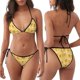 thumbnail image 3 of Fotbe Beer Traje de Baño para Mujer de Dos Piezas – Bikini Sexy de Tirantes Tipo Halter con Diseño Triangular, 3 of 6