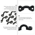 thumbnail image 3 of HLONK 150 Pcs Handle Buckle Kayak Accesories Accessories Eyes Bungee Kit Deck Rigging Stainless Steel Nylon Material, 3 of 6