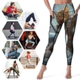 thumbnail image 5 of Cat Warrior Vs Shark Pants Leggings for Fitness Fitness Woman Leginsy Push Up Womens Leggings, 5 of 6