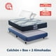 thumbnail image 1 of Colchón Kenya América + Box Blue + Almohadas King Size, 1 of 5