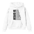 thumbnail image 5 of Gubotare Hoodies for Teen Girls Girl's Casual Hoodie Pattern Print Loose Fit Pullover Sweatshirt Size 11-12 (White,11-12 Years), 5 of 6
