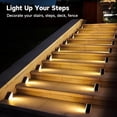 thumbnail image 5 of Paquete de 4 Luces Solares para Escalones de Exterior, para Escaleras, Patios, y ., 5 of 5