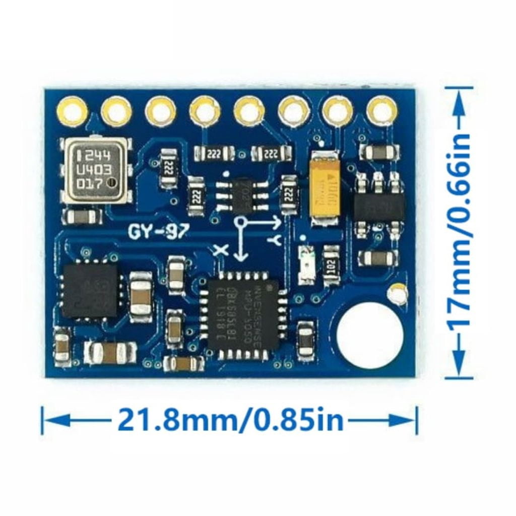 Sensor Module GY-87 10DOF - MPU6050 HMC5883L BMP180 For Arduino ...