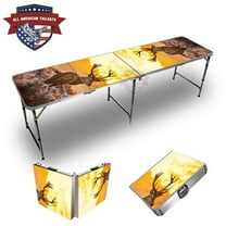 Deer Sunset 8ft Tailgate Table