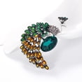 thumbnail image 4 of Broche de de cristal , joyería para fiesta de Hugo Broche de pavo real, 4 of 9