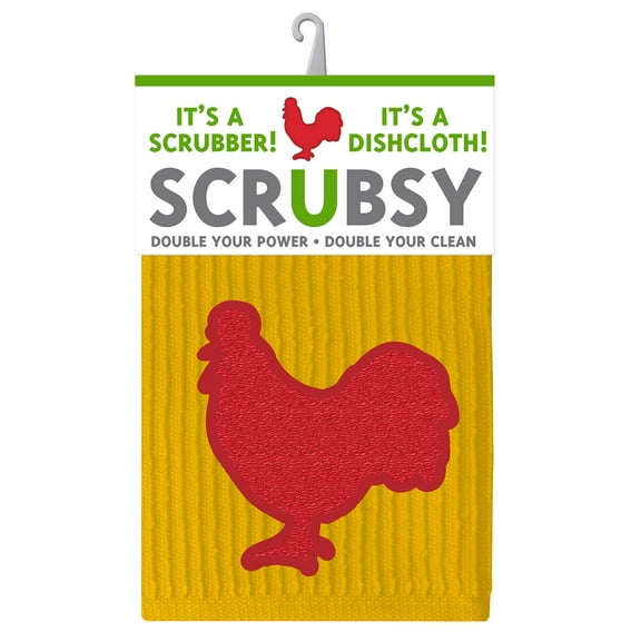 MU Kitchen Cloth, 12 x 12, Yellow