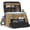 Khaki-Bag Only, variant on Fishing Tackle Bags With 4 * 3600 Boxes - Saltwater & Freshwater Compatible  Water Resistant Durable Padded Shoulder Strap-pliers And Gear Storage (black)
