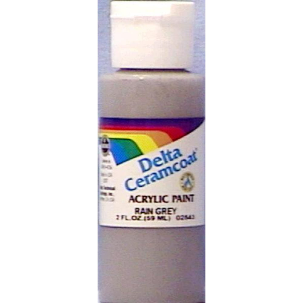 Ceramcoat Acrylic Paint 2ozRain Grey Opaque