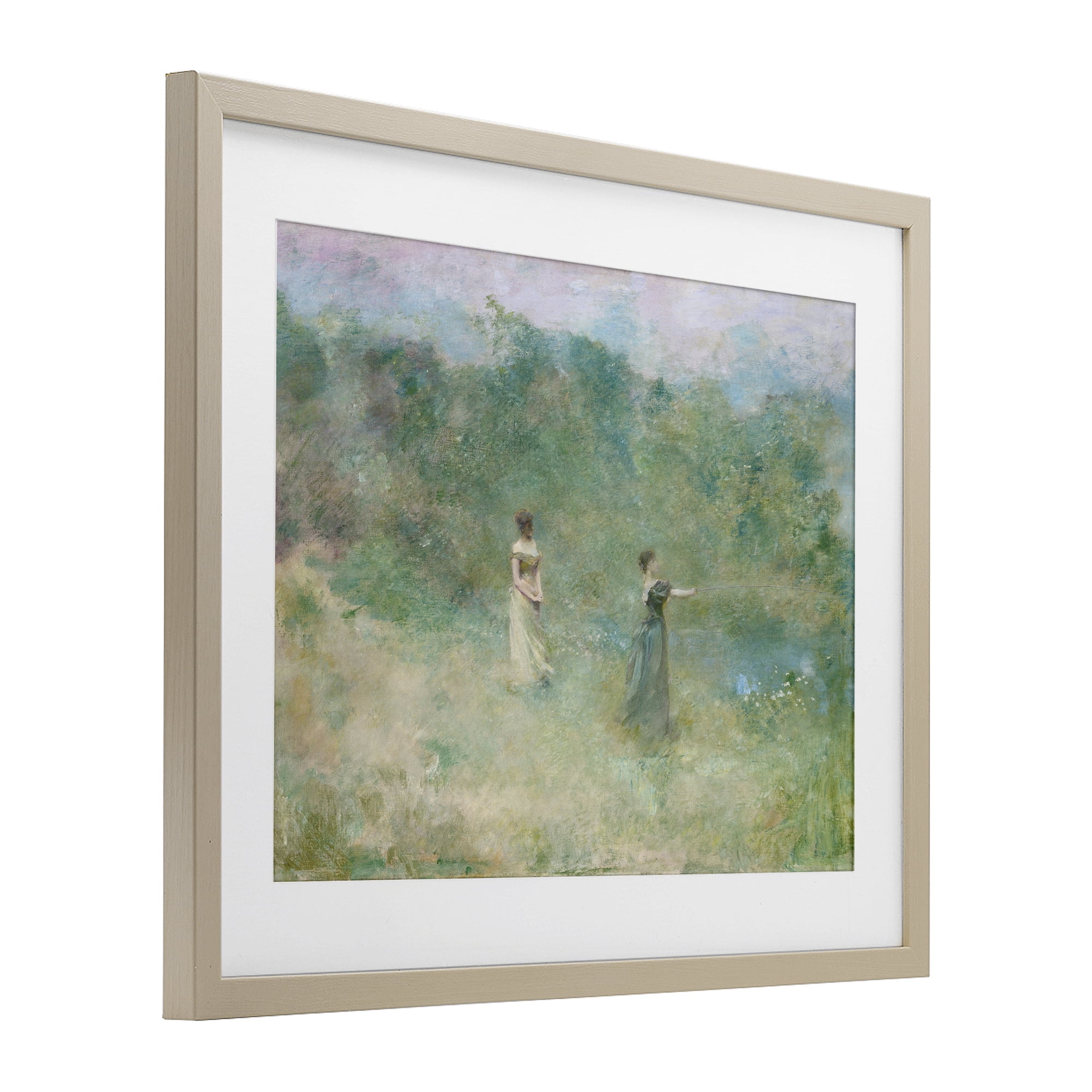 Stupell Industries Vintage Summer Fishing Ladies Birch Framed Print Under Glass, design by Wild Apple Portfolio