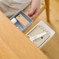 thumbnail image 3 of Vikakiooze 2023 Home Storage and Organization Creative Drawer Storage Box Hidden Paste Style Office Stationery Kitchen Storage, 3 of 5