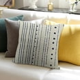 thumbnail image 3 of BANET Decorative Lumbar Throw Pillow Rectangular Pillowcase for Bed Couch Sofa White, 3 of 5