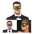 thumbnail image 2 of Attitude Studio Steampunk Metallic Venetian Masquerade Phantom Mask - Gold, 2 of 8
