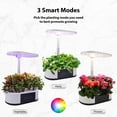 thumbnail image 3 of Yiwa 12 Pods Hydroponic Growing System with 120pcs 24W Full Spectrum Grow Lights in 5 Colors and Automatic Timer, GS1 Mini, 3 of 7
