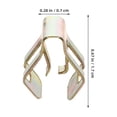 thumbnail image 2 of YSNOOWE 50Ud Clips Metálicos Para Consola Central Auto Con Instalación Rápida Y Resistencia Alta, 2 of 6
