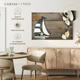 thumbnail image 5 of Elephant Stock Toy Sailboat Wall Art - Horizontal Canvas Wall Art - Living Room Wall Decor - Nautical Canvas - Blue And Gray Decor - 48" x 32", 5 of 8