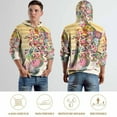 thumbnail image 4 of Kirby Hoodie 3D Print Pullover Hooded Long Sleeve Sweatshirts Tops Blouse with Pocket for Mens Womens, 4 of 7