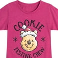 thumbnail image 3 of Disney Winnie The Pooh - Christmas Cookie Testing Crew - Toddler & Youth Girls Short Sleeve Graphic T-Shirt, 3 of 5