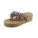 thumbnail image 2 of Zapatillas con punta abierta para mujer, sandalias cómodas, informales, cómodas, para la playa Wmkox8yii ytu5403, 2 of 5