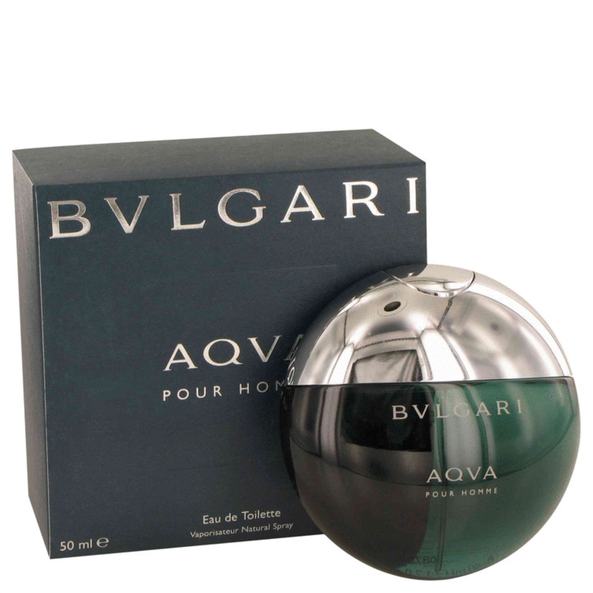 AQUA POUR HOMME by Bvlgari,Eau De Toilette Spray 1.7 oz, For Men