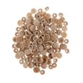 thumbnail image 2 of DOLITY Screw Cover Cap Hole Plug Furniture Hinge Hole Cap 50PCS Brown, 2 of 7