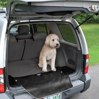 Pet Dog Trunk Cargo Liner Waterproof Floor Mat for Dogs Cats Washable Paw&  Bone Pattern