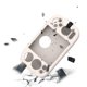 thumbnail image 4 of Funda protectora de piel suave para consola de juegos portátil RG Cube Protección contra caídas y golpes con cordón de seguridad, 4 of 4