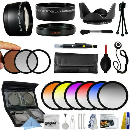 25 Piece Advanced Lens Package For The Olympus E-P5 E-PL1 EPL1 E-P1 E-PM1 E-PL3 E-P3 E-PM2 E-PL5 PEN Mirrorless Digital Cameras and 17mm f/1.8 & 9-18mm f/4.0-5.6
