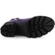 thumbnail image 5 of Botines De Combate Talón De Bloque Cremallera Lateral Punta Redonda Para Mujer Morado 37, 5 of 6
