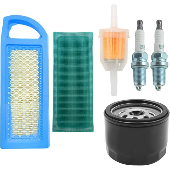 Anxingo GY20573 Air Filter GY20577 Oil Filter Replacement for John Deere LA115 LA105 LA110 102 115 105 108 Scotts Lawn Tractor M149171 Air Filter AM125424