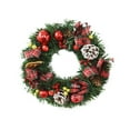thumbnail image 4 of Fiudx Decoraciones navideñas para interiores Adornos navideñosCoronas navideñasColgantes navideños para puertasAdornos para arreglos de ventanas, 4 of 6