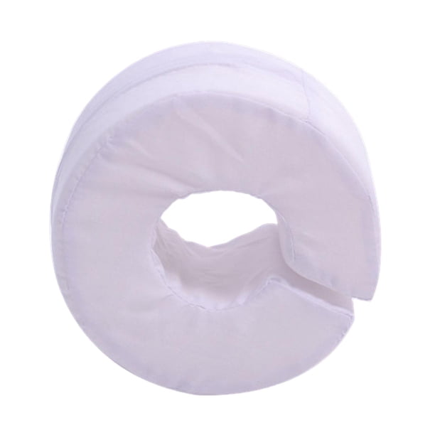 Cojín para descansar pies, piernas y manos, para dormir, para tobillos y piernas, almohadilla de apoyo para llagas. Blanco