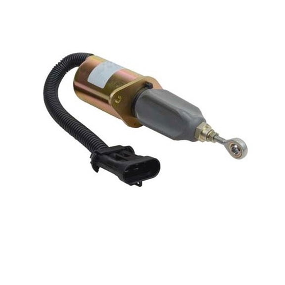 NEW 12 VOLT SHUT DOWN SOLENOID IS COMPATIBLE WITH CUMMINS 6CT INDUSTRIAL ENGINE 3936026
